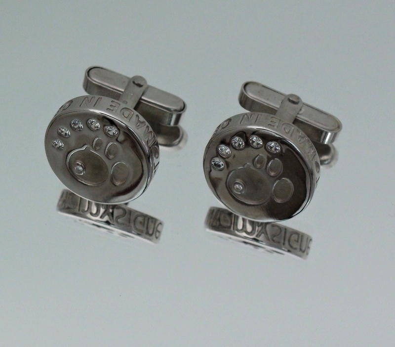 Cufflinks Rhodium