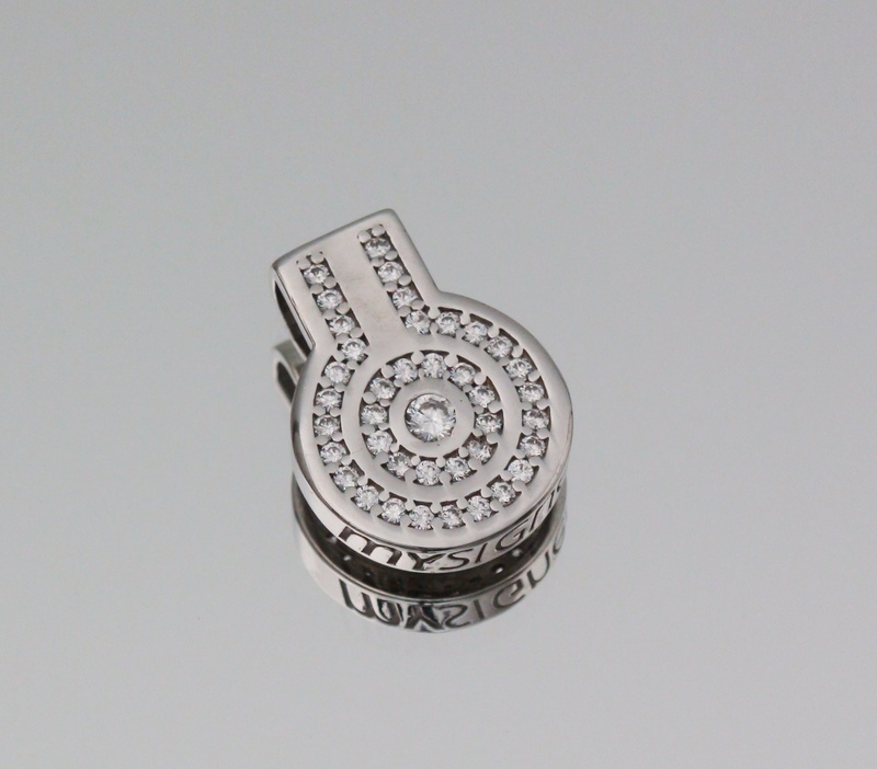 Pendant Rhodium White